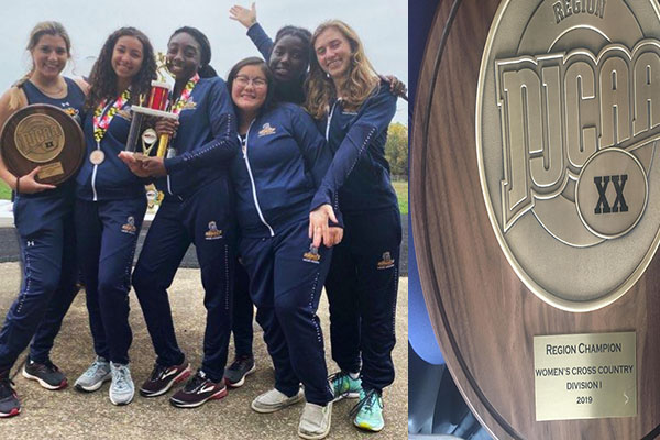 Take Me Back Tuesday: Women's Cross Country Earns 1st Regional Title in 7 Years
