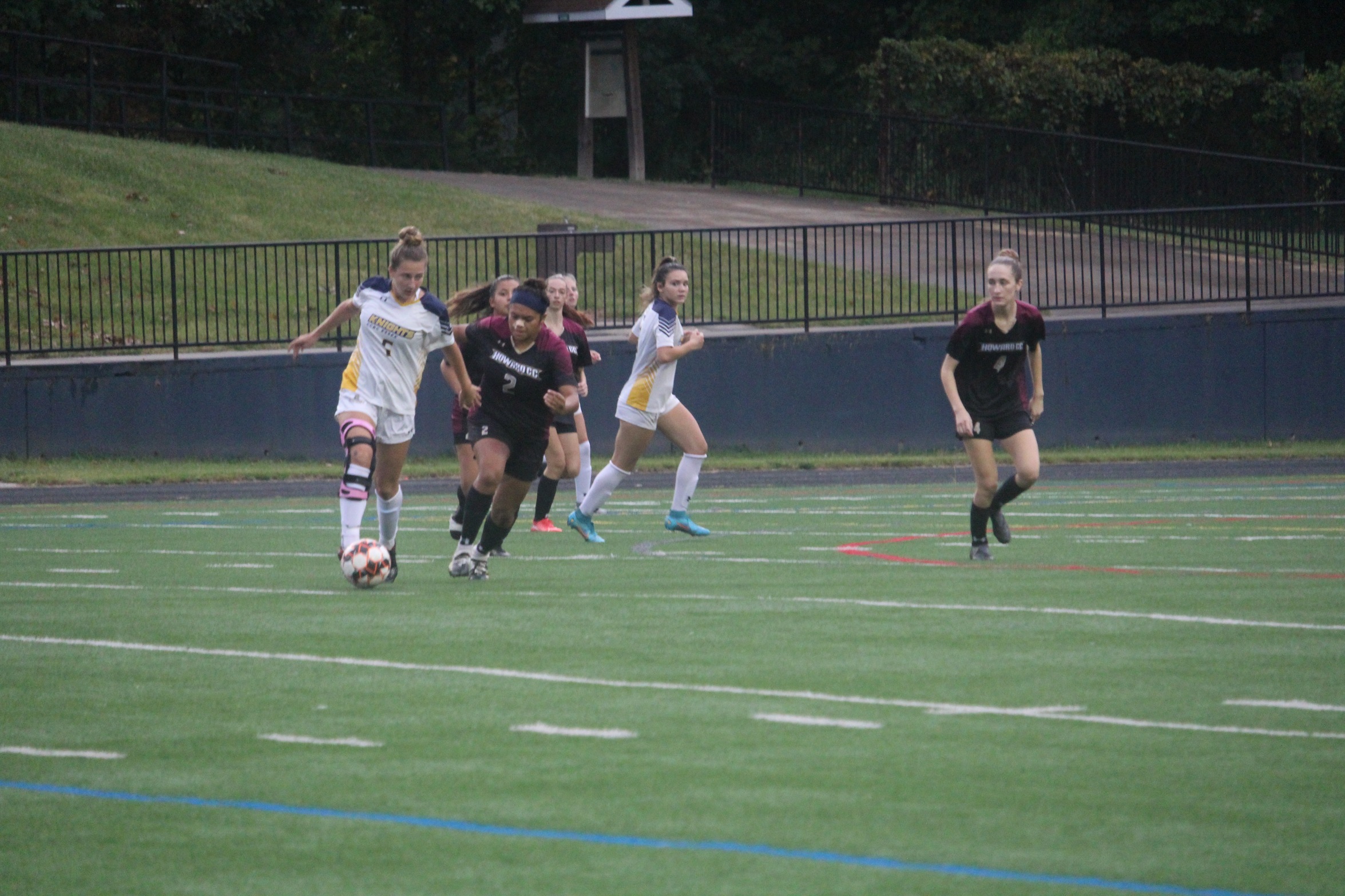 CCBC Essex Knights Women Soccer Take Down the Howard Dragons 2-0 at Home